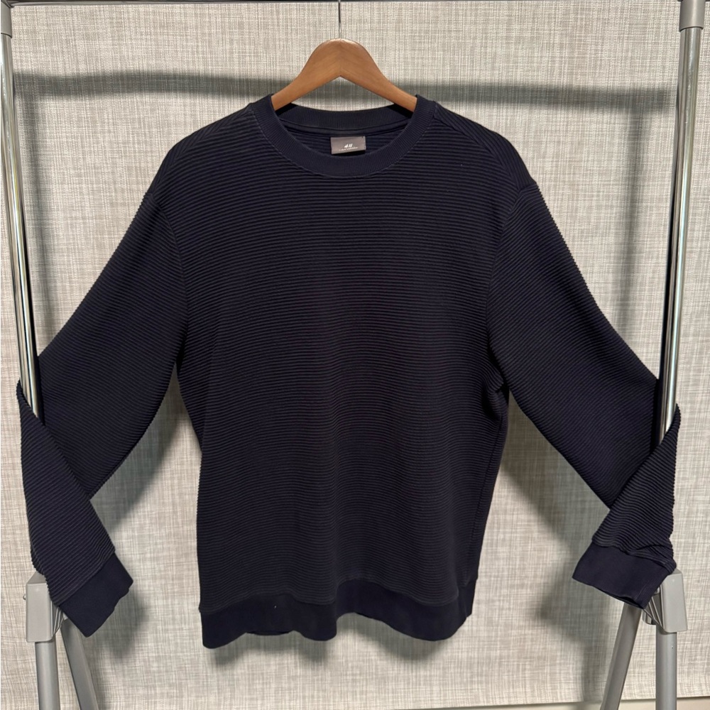 H&M Ribbed Crewneck Sweater